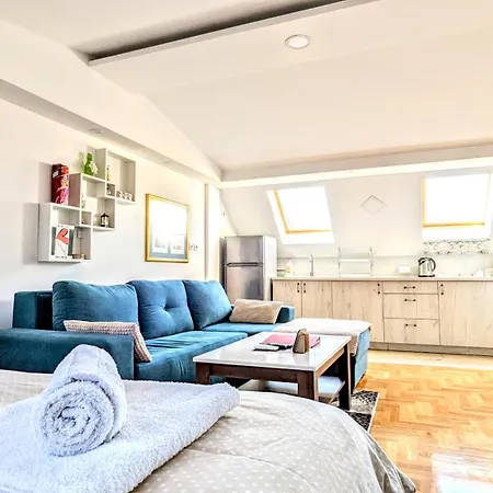 Spacious & Attractive 600m-7minuta Hoda Od Centra, Mogucnost Za Parking-apartmani-nsmilos Apartamento *